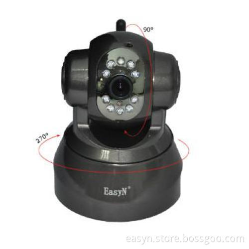 0.3 megapixel IR 10m pan tilt android wifi camera support  mobile view